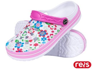 Klapki BELLA - tworzywo EVA, z otworami wentylacyjnymi REIS