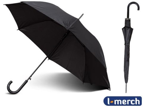 Klasyczny parasol na deszcz z metalowym stelażem L-merch