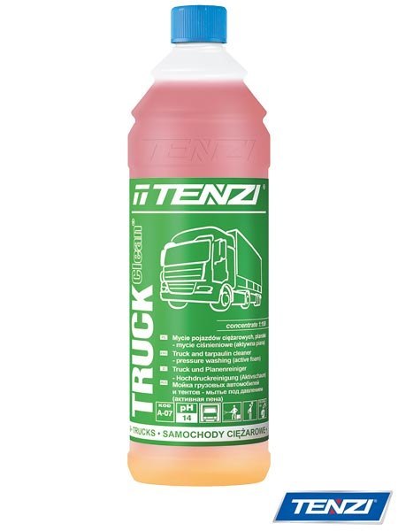 TRUCK CLEAN – Koncentrat do Mycia Ciężarówek i Plandek, Aktywna Piana TENZI