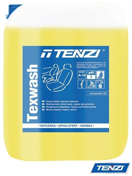 TexWash – Koncentrat do Prania Tapicerki i Dywanów, 1 L i 5 L TENZI