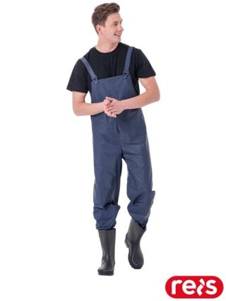 SPODNIE OCHRONNE OGRODNICZKI PRZECIWDESZ REIS