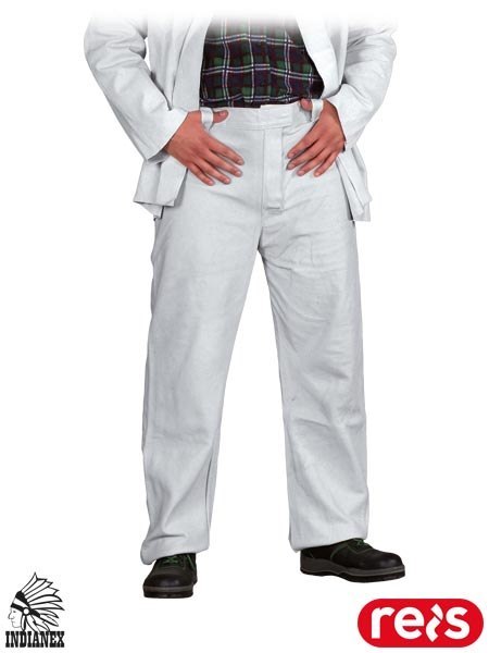 Spodnie Spawalnicze Skórzane EN ISO 11611 – Ochrona i Wygoda dla Spawacza REIS