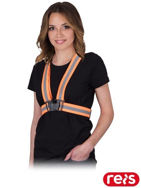 Elastyczne Szelki Odblaskowe – Maksymalna widoczność i komfort REIS