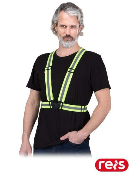 Elastyczne Szelki Odblaskowe – Maksymalna widoczność i komfort REIS