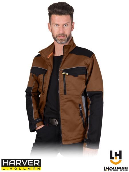 Bluza robocza HARVER - Regulowane rękawy, odblaski, certyfikat OEKO-TEX® L.HOLLMAN