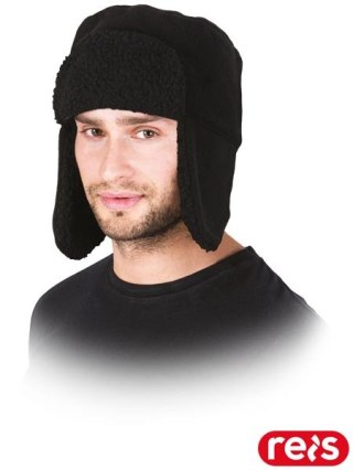 Czapka Uszanka Premium – Wyjątkowo Ciepła Czapka Zimowa z Kożuszkiem REIS