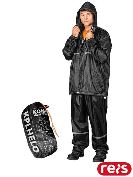 Komplet Przeciwdeszczowy – Pełna Ochrona i Widoczność w Każdych Warunkach REIS