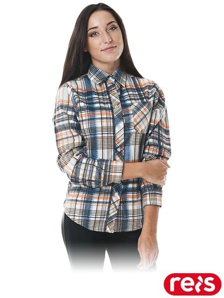 Damska Koszula Flanelowa Bawełniana – Wygoda i Styl na Dzień i do Pracy REIS