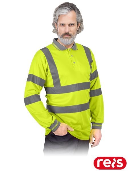 Koszula Polo Hi-Vis z Siateczki – Klasa 3 Widoczności i Maksymalna Wentylacja REIS