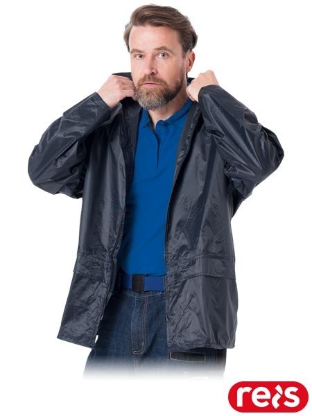 Kurtka Przeciwdeszczowa Męska | Klejone Szwy | Wentylacja | Saszetka REIS