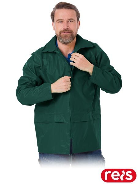 Kurtka Przeciwdeszczowa Męska | Klejone Szwy | Wentylacja | Saszetka REIS