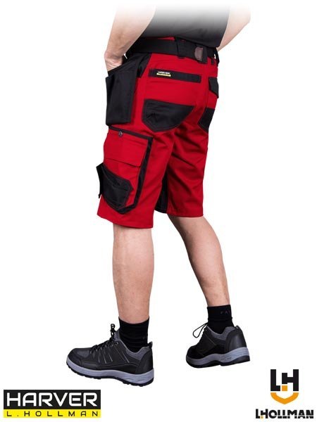 Krótkie spodnie robocze HARVER - Idealne do prac letnich, wygodne i trwałe L.HOLLMAN