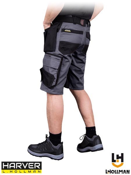 Krótkie spodnie robocze HARVER - Idealne do prac letnich, wygodne i trwałe L.HOLLMAN