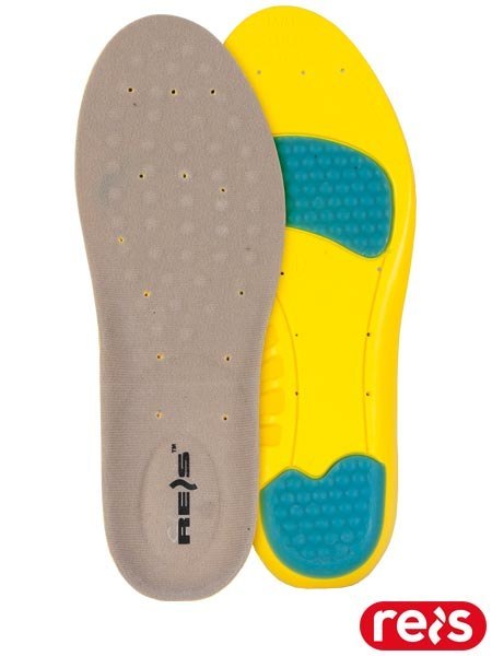 Wkładki do butów z pianki poliuretanowej – amortyzujące, sportowe, pakowane indywidualnie REIS