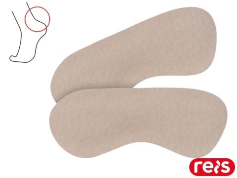 Zapiętki Skórzane Naturalne Elastyczne Przeciw Bolesnym Otarciom REIS