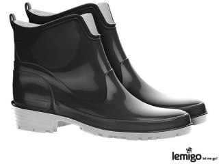 Damskie Kalosze ELKE – Stylowe i Wodoodporne na Deszczową Pogodę LEMIGO