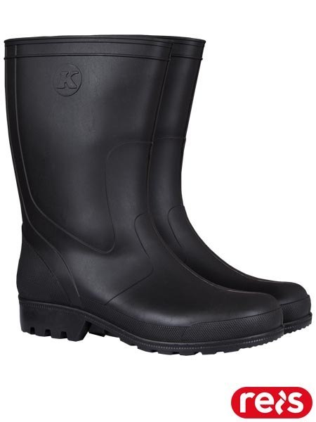 Kalosze męskie PCV KOMFORT – Wodoodporne i łatwe w zakładaniu REIS