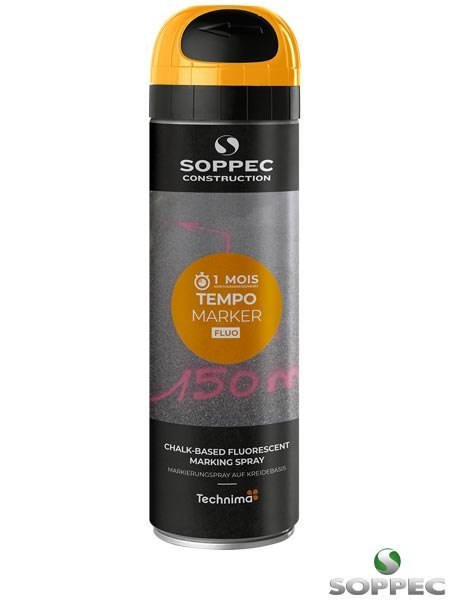 Krótkotrwała Fluorescencyjna Farba do Znakowania Poziomego SOPPEC
