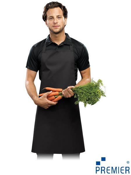 Regulowany Fartuch Kuchenny - Bawełna Twill, Regulacja na Szyii Premier Workwear