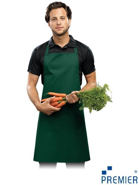 Regulowany Fartuch Kuchenny - Bawełna Twill, Regulacja na Szyii Premier Workwear