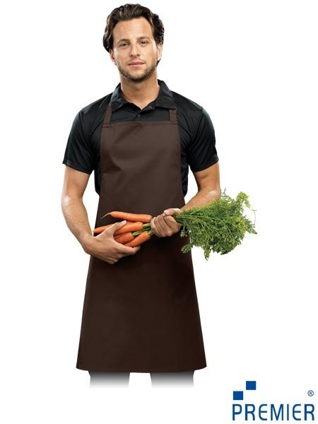 Regulowany Fartuch Kuchenny - Bawełna Twill, Regulacja na Szyii Premier Workwear