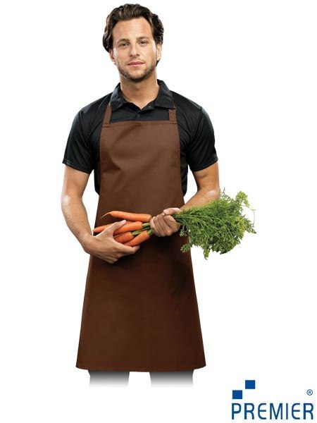 Regulowany Fartuch Kuchenny - Bawełna Twill, Regulacja na Szyii Premier Workwear