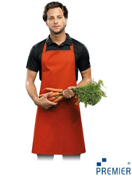 Regulowany Fartuch Kuchenny - Bawełna Twill, Regulacja na Szyii Premier Workwear