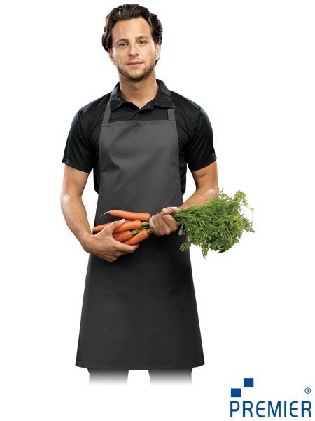 Regulowany Fartuch Kuchenny - Bawełna Twill, Regulacja na Szyii Premier Workwear