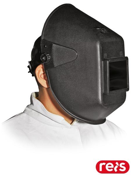 Przyłbica Spawalnicza z Polipropylenu – Regulowana, Z Podnoszoną Osłoną REIS