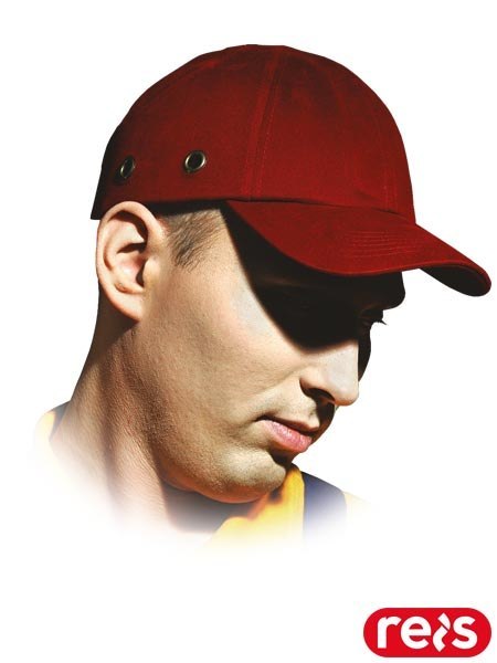 Przemysłowy Hełm Lekki z Daszkiem, z Regulacją, EN812 REIS