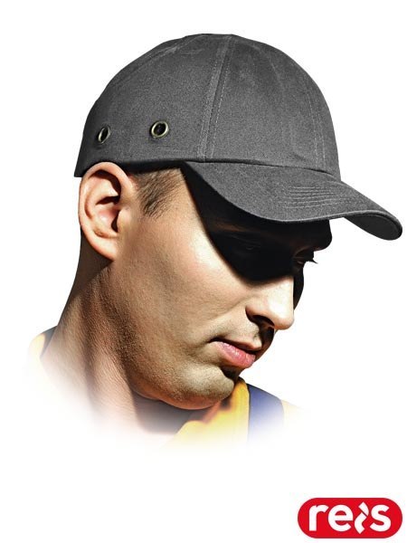 Przemysłowy Hełm Lekki z Daszkiem, z Regulacją, EN812 REIS