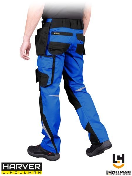 Spodnie ochronne HARVER - Kieszenie na narzędzia, odblaski, certyfikat OEKO-TEX® L.HOLLMAN