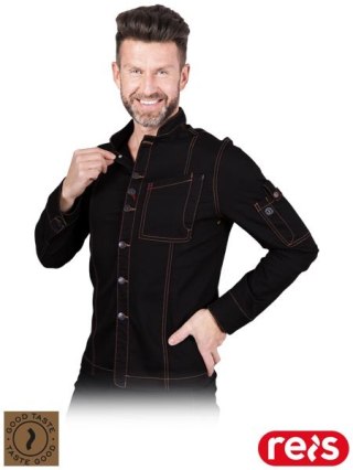 Profesjonalna bluza dla kucharza - z wentylacją i kieszeniami REIS