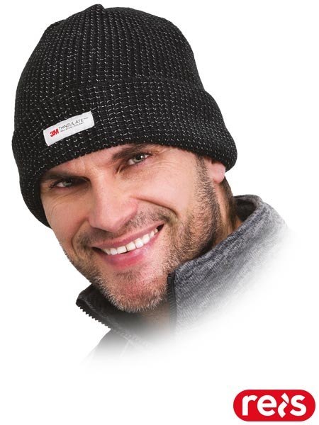 Czapka Ochronna Thinsulate z Odblaskiem – Ciepło i Bezpieczeństwo w Jednym REIS