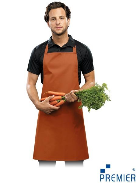 Regulowany Fartuch Kuchenny - Bawełna Twill, Regulacja na Szyii Premier Workwear