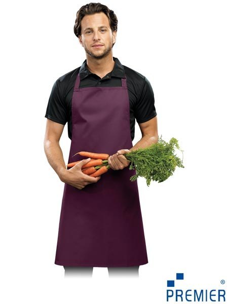 Regulowany Fartuch Kuchenny - Bawełna Twill, Regulacja na Szyii Premier Workwear