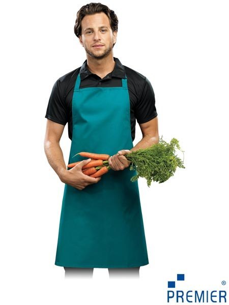 Regulowany Fartuch Kuchenny - Bawełna Twill, Regulacja na Szyii Premier Workwear