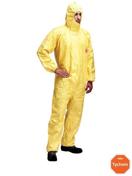 Kombinezon ochronny Tychem® - do azbestu, chemoodporny, EN14605 TYCHEM