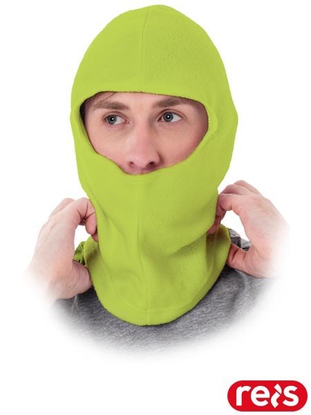 Kominiarka polarowa z jednym otworem – Ochrona pod hełm ochronny REIS