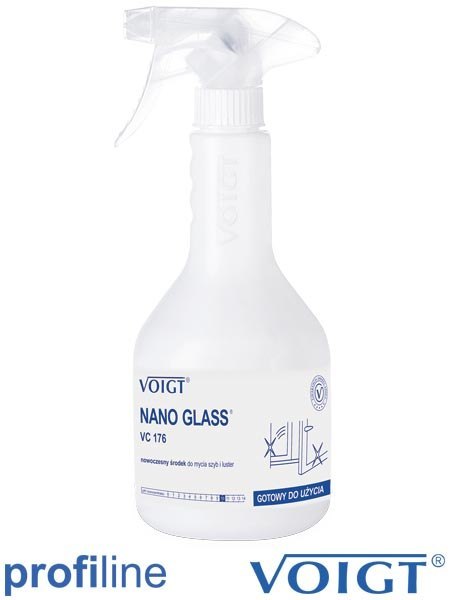 NANO GLASS VC 176 - Płyn do szyb i luster, nanotechnologia, 600 ml VOIGT
