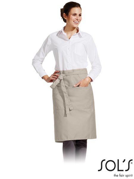 Fartuch Zapaska, Krótki, z Kieszenią SOL´S