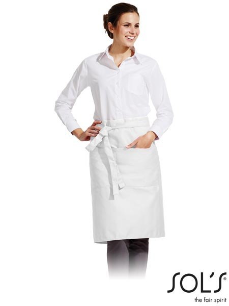 Fartuch Zapaska, Krótki, z Kieszenią SOL´S