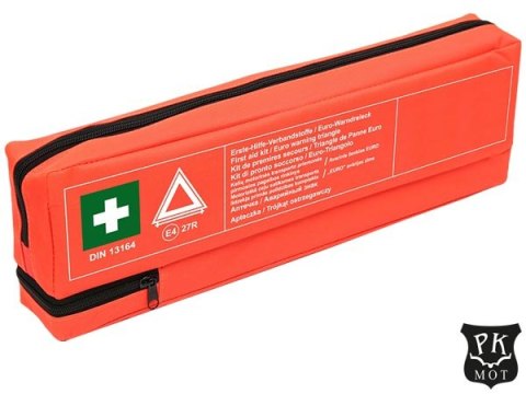 Apteczka samochodowa pierwszej pomocy - wodoodporna, kompletny zestaw PK-MOT