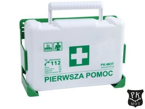 Apteczka Zakładowa DIN 13164:2022 – Naścienna i Kompletnie Wyposażona PK-MOT