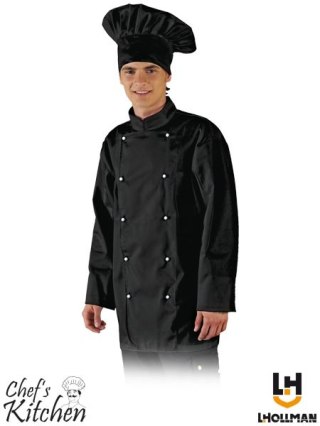 Profesjonalna bluza kucharska - Do prania przemysłowego, odporna na plamy L.HOLLMAN