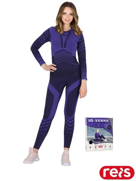 Komplet termoaktywny damski - bambus, nylon, elastan REIS