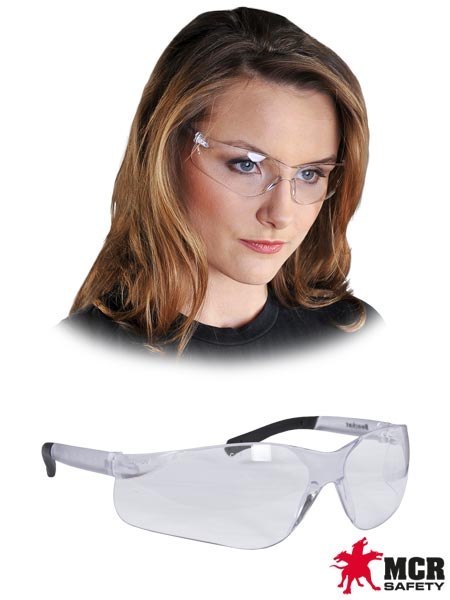Okulary Ochronne BEARKAT – Wzmocniona Ochrona, Ultralekkie z Boczną Osłoną MCR