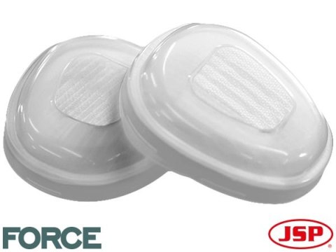 Filtry P2 do Półmaski FORCE8™, Zestaw z Pokrywkami, EN143 JSP