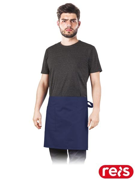 Fartuch typu zapaska 75x45 cm – z kieszenią, poliester/bawełna, gramatura 245 g/m² REIS