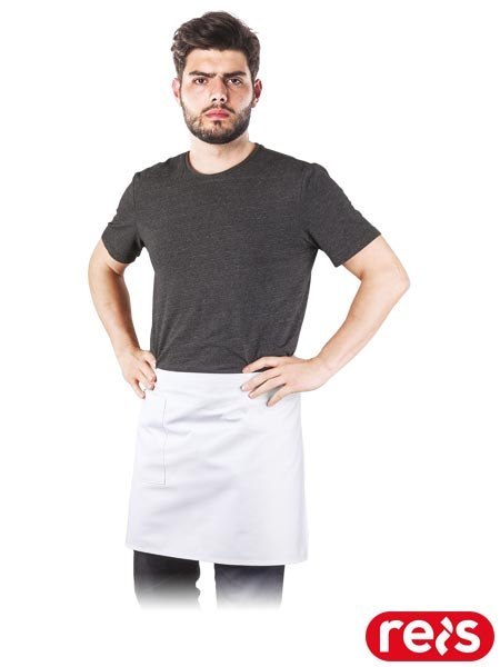 Fartuch typu zapaska 75x45 cm – z kieszenią, poliester/bawełna, gramatura 245 g/m² REIS